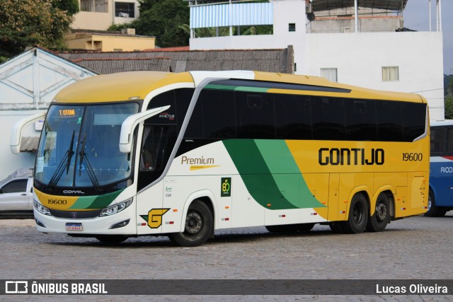 Empresa Gontijo de Transportes 19600 na cidade de Teófilo Otoni, Minas Gerais, Brasil, por Lucas Oliveira. Número da foto: #13039349.
