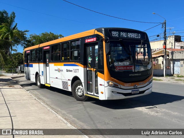 Cidade Alta Transportes 1.077 na cidade de Paulista, Pernambuco, Brasil, por Luiz Adriano Carlos. Número da foto: #13039384.