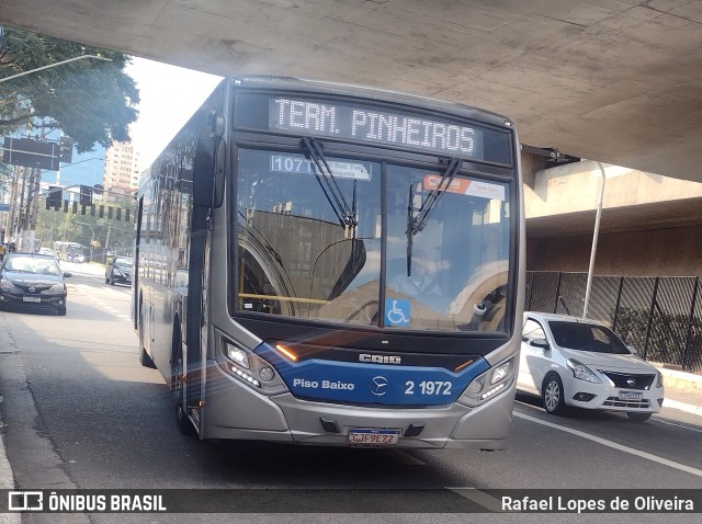 Sambaíba Transportes Urbanos 2 1972 na cidade de São Paulo, São Paulo, Brasil, por Rafael Lopes de Oliveira. Número da foto: #13038189.