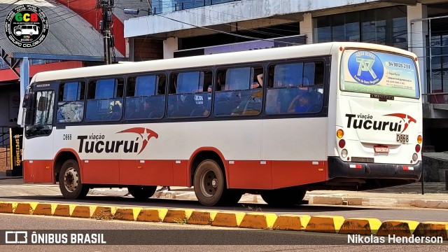 Viação Tucuruí D868 na cidade de Tucuruí, Pará, Brasil, por Nikolas Henderson. Número da foto: #13039648.