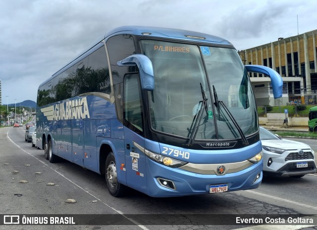 Viação Águia Branca 27940 na cidade de Cariacica, Espírito Santo, Brasil, por Everton Costa Goltara. Número da foto: #13038437.
