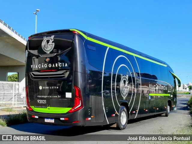 Viação Garcia 92021 na cidade de Campinas, São Paulo, Brasil, por José Eduardo Garcia Pontual. Número da foto: #13038024.