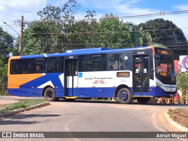 União Transportes 189 na cidade de Várzea Grande, Mato Grosso, Brasil, por Adrian Miguel. Número da foto: #13039332.