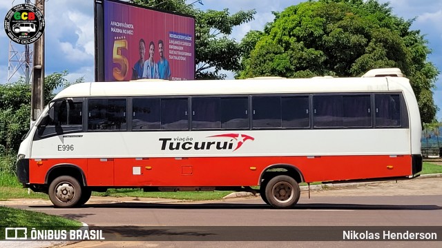 Viação Tucuruí E996 na cidade de Tucuruí, Pará, Brasil, por Nikolas Henderson. Número da foto: #13039646.
