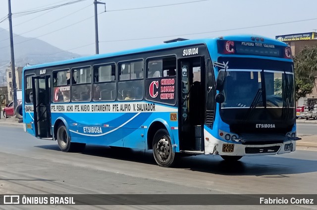 ETSIBOSA - Empresa de Transportes Simon Bolívar  na cidade de Villa El Salvador, Lima, Lima Metropolitana, Peru, por Fabricio Cortez. Número da foto: #13038303.