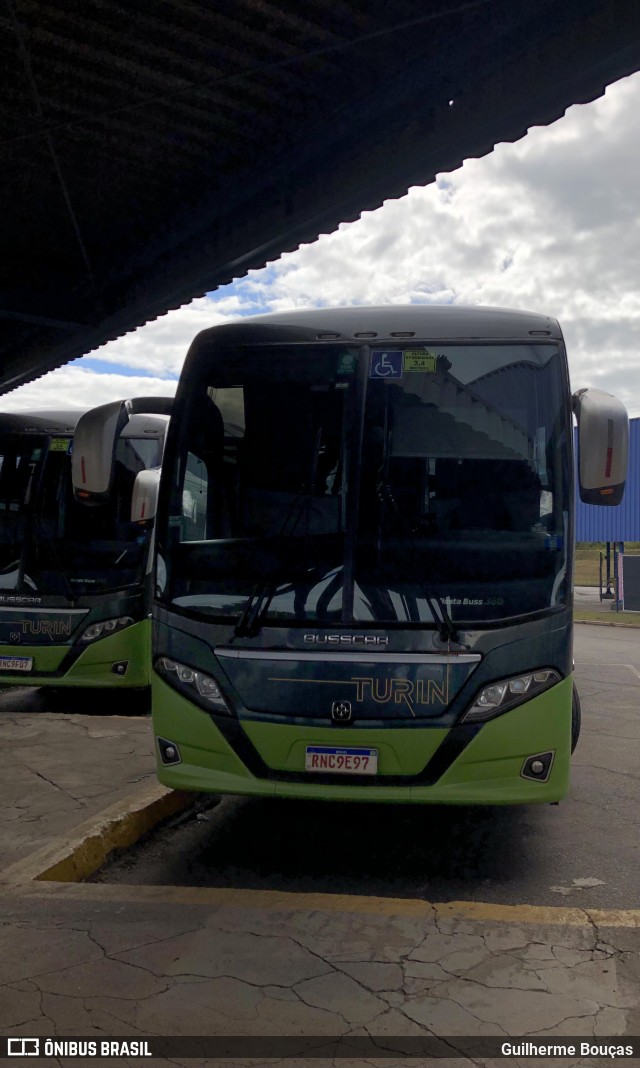 Turin Transportes 2210 na cidade de Ouro Branco, Minas Gerais, Brasil, por Guilherme Bouças. Número da foto: #13038006.