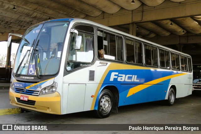 Fácil Transportes e Turismo RJ 140.036 na cidade de Nova Iguaçu, Rio de Janeiro, Brasil, por Paulo Henrique Pereira Borges. Número da foto: #13039833.