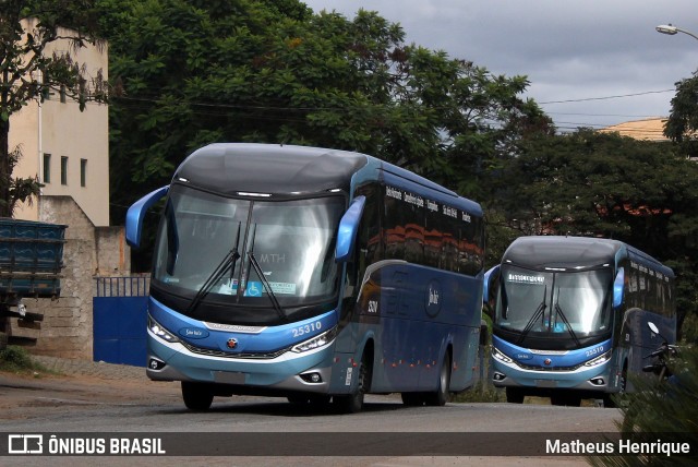 Viação São Luiz 25310 na cidade de Entre Rios de Minas, Minas Gerais, Brasil, por Matheus Henrique. Número da foto: #13038759.