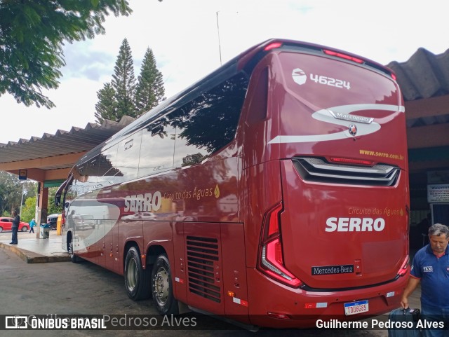 Viação Serro 46224 na cidade de Três Corações, Minas Gerais, Brasil, por Guilherme Pedroso Alves. Número da foto: #13040444.