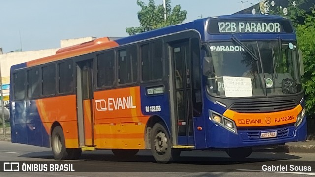 Evanil Transportes e Turismo RJ 132.055 na cidade de Rio de Janeiro, Rio de Janeiro, Brasil, por Gabriel Sousa. Número da foto: #13039260.