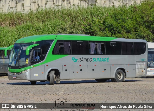 Rápido Sumaré 11807 na cidade de Valinhos, São Paulo, Brasil, por Henrique Alves de Paula Silva. Número da foto: #13039773.