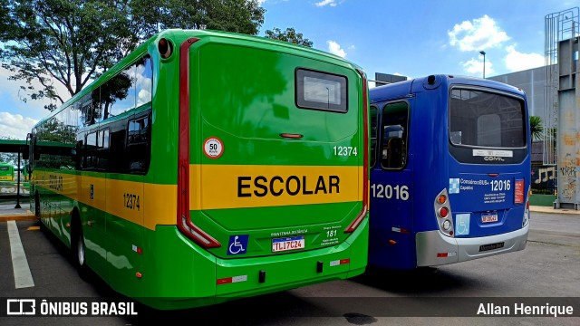 Transportes Capellini 12374 na cidade de Paulínia, São Paulo, Brasil, por Allan Henrique. Número da foto: #13038247.