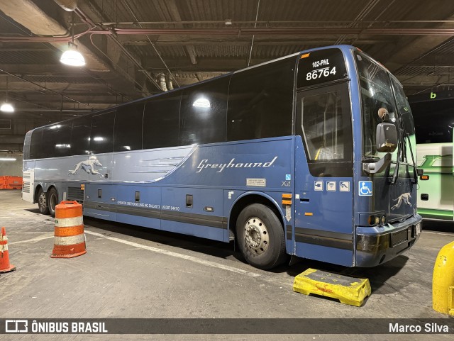 Greyhound 86764 na cidade de New York, New York, Estados Unidos, por Marco Silva. Número da foto: #13038585.