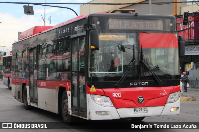 STP Santiago EC-346 na cidade de Maipú, Santiago, Metropolitana de Santiago, Chile, por Benjamín Tomás Lazo Acuña. Número da foto: #13037748.