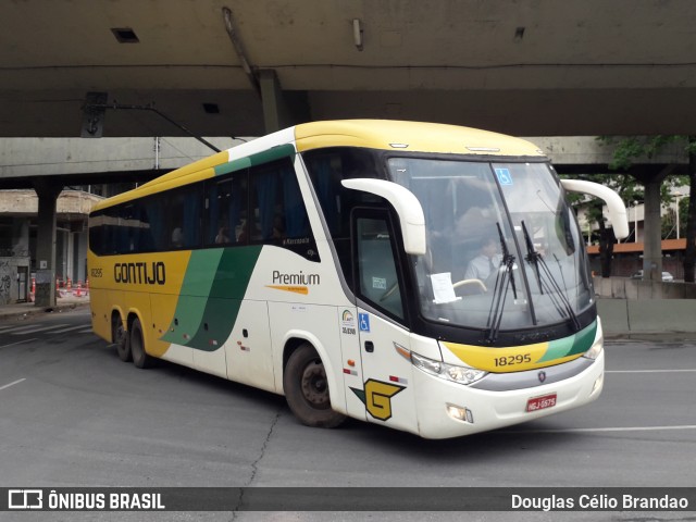Empresa Gontijo de Transportes 18295 na cidade de Belo Horizonte, Minas Gerais, Brasil, por Douglas Célio Brandao. Número da foto: #13040027.