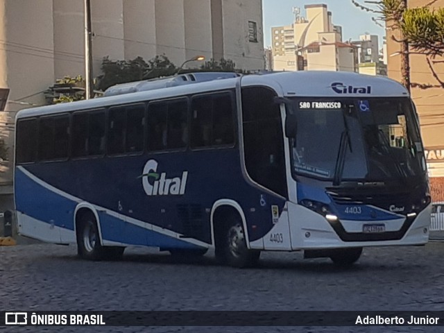 Citral Transporte e Turismo 4403 na cidade de Caxias do Sul, Rio Grande do Sul, Brasil, por Adalberto Junior. Número da foto: #13038155.