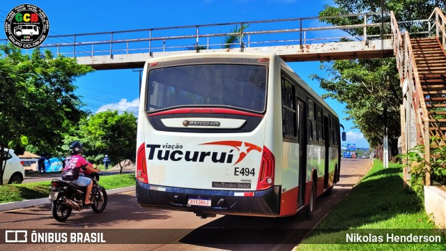 Viação Tucuruí E494 na cidade de Tucuruí, Pará, Brasil, por Nikolas Henderson. Número da foto: #13039629.