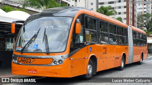 Auto Viação Santo Antônio CA603 na cidade de Curitiba, Paraná, Brasil, por Lucas Weber Calizario. Número da foto: #13038950.
