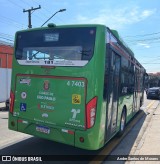 Pêssego Transportes 4 7403 na cidade de São Paulo, São Paulo, Brasil, por Andre Santos de Moraes. Número da foto: #13039540.