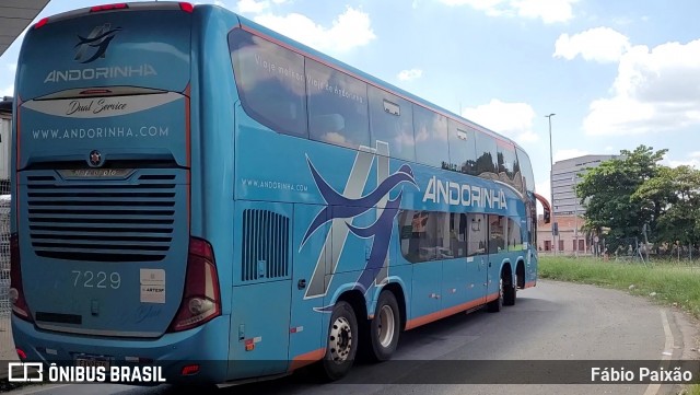 Empresa de Transportes Andorinha 7229 na cidade de São Paulo, São Paulo, Brasil, por Fábio Paixão. Número da foto: #13040943.