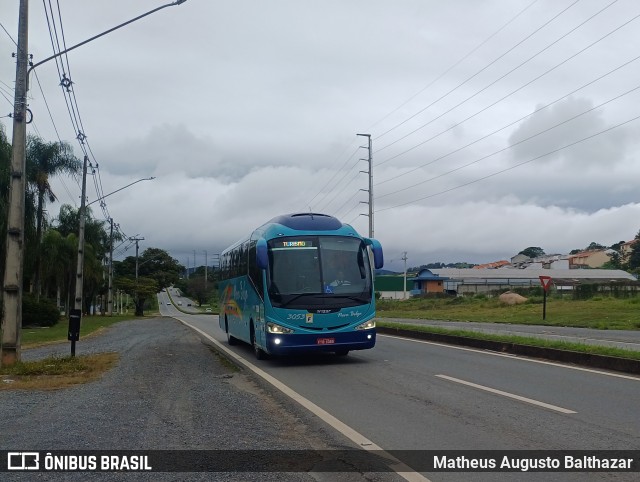 Nova Belga Transportadora Turística 3053 na cidade de Bragança Paulista, São Paulo, Brasil, por Matheus Augusto Balthazar. Número da foto: #13041712.