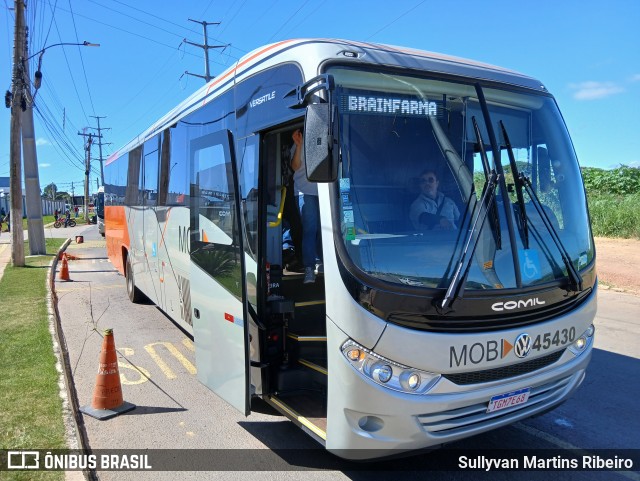 MOBI Transporte 45430 na cidade de Anápolis, Goiás, Brasil, por Sullyvan Martins Ribeiro. Número da foto: #13042051.