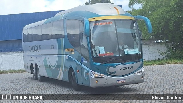 Cacique Transportes 4029 na cidade de Cruz das Almas, Bahia, Brasil, por Flávio  Santos. Número da foto: #13040738.