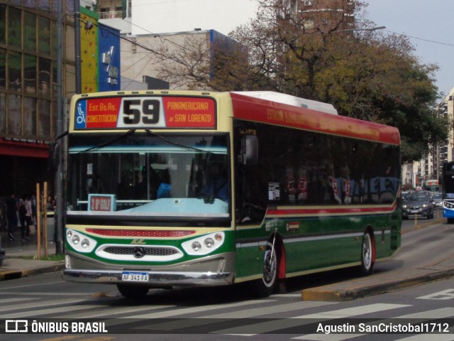 MOCBA - Micro Omnibus Ciudad de Buenos Aires 65 na cidade de Ciudad Autónoma de Buenos Aires, Argentina, por Agustin SanCristobal1712. Número da foto: #13041340.