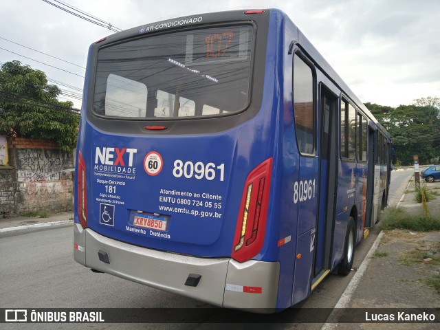 Next Mobilidade - ABC Sistema de Transporte 80.961 na cidade de São Paulo, São Paulo, Brasil, por Lucas Kaneko. Número da foto: #13042096.