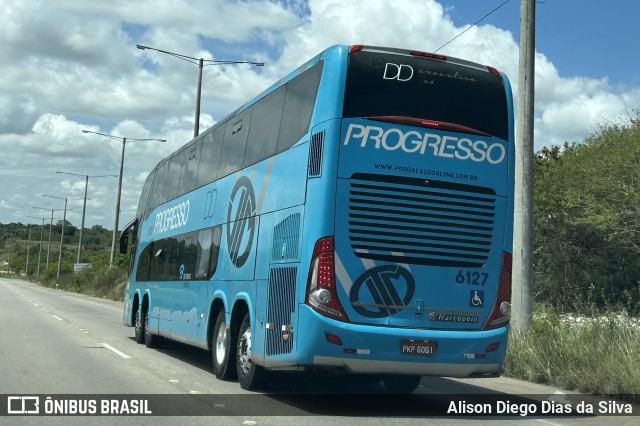 Auto Viação Progresso 6127 na cidade de Parnamirim, Rio Grande do Norte, Brasil, por Alison Diego Dias da Silva. Número da foto: #13042838.