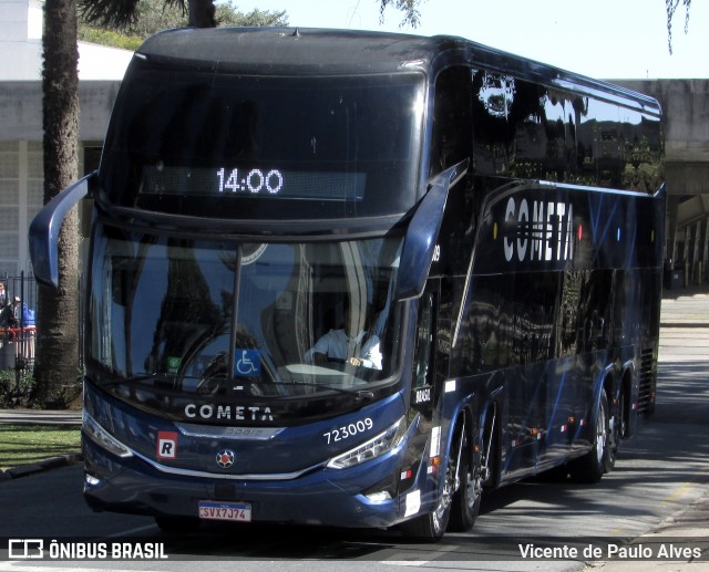 Viação Cometa 723009 na cidade de Curitiba, Paraná, Brasil, por Vicente de Paulo Alves. Número da foto: #13041520.