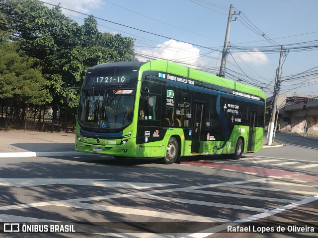 Sambaíba Transportes Urbanos 2 2905 na cidade de São Paulo, São Paulo, Brasil, por Rafael Lopes de Oliveira. Número da foto: #13041802.