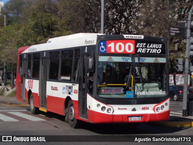 Tarsa 4834 na cidade de Ciudad Autónoma de Buenos Aires, Argentina, por Agustin SanCristobal1712. Número da foto: #13041378.