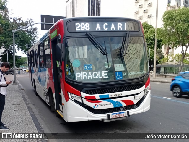 Viação Pavunense B32611 na cidade de Rio de Janeiro, Rio de Janeiro, Brasil, por João Victor Damião. Número da foto: #13040847.