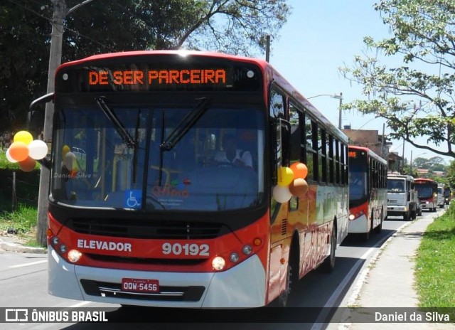 Saritur - Santa Rita Transporte Urbano e Rodoviário 90192 na cidade de Belo Horizonte, Minas Gerais, Brasil, por Daniel da Silva. Número da foto: #13041733.