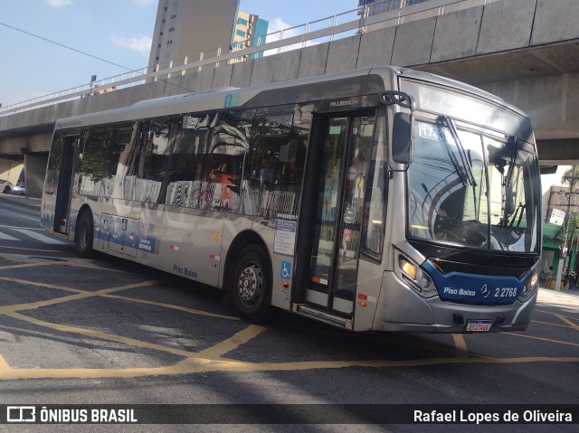 Sambaíba Transportes Urbanos 2 2768 na cidade de São Paulo, São Paulo, Brasil, por Rafael Lopes de Oliveira. Número da foto: #13041780.