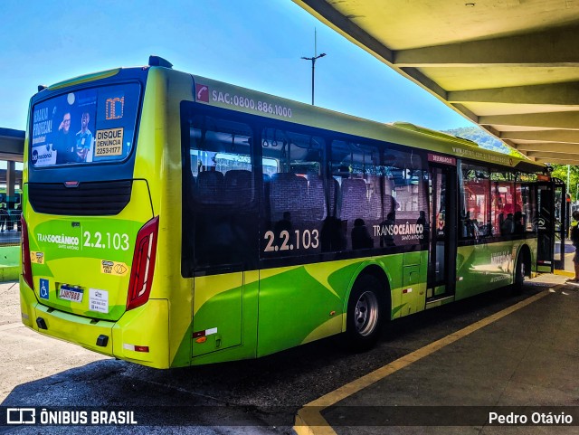 Santo Antônio Transportes Niterói 2.2.103 na cidade de Niterói, Rio de Janeiro, Brasil, por Pedro Otávio. Número da foto: #13042934.