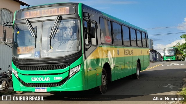 Transportes Capellini 32863 na cidade de Paulínia, São Paulo, Brasil, por Allan Henrique. Número da foto: #13042897.