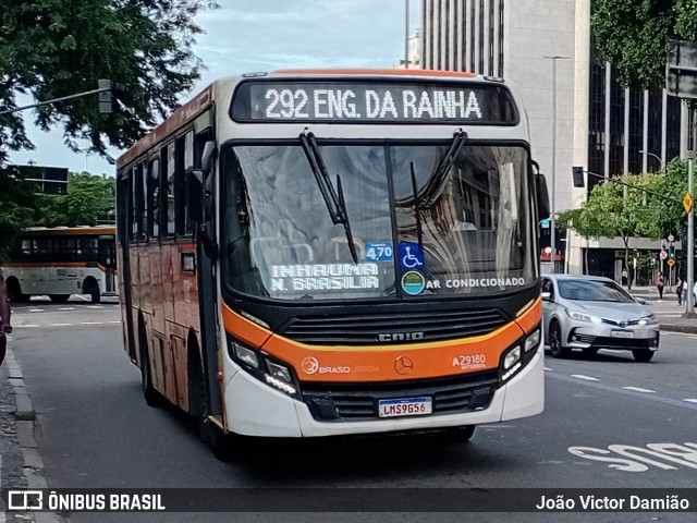 Empresa de Transportes Braso Lisboa A29180 na cidade de Rio de Janeiro, Rio de Janeiro, Brasil, por João Victor Damião. Número da foto: #13040845.