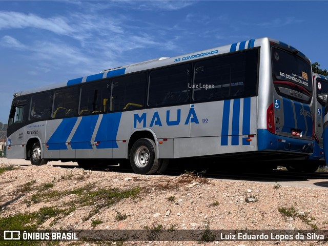 Viação Mauá RJ 185.122 na cidade de Niterói, Rio de Janeiro, Brasil, por Luiz Eduardo Lopes da Silva. Número da foto: #13043025.
