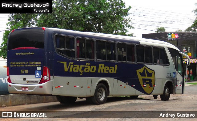 Viação Real 5710 na cidade de Paranavaí, Paraná, Brasil, por Andrey Gustavo. Número da foto: #13043041.