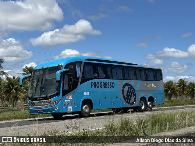 Auto Viação Progresso 6056 na cidade de São José de Mipibu, Rio Grande do Norte, Brasil, por Alison Diego Dias da Silva. Número da foto: #13042809.