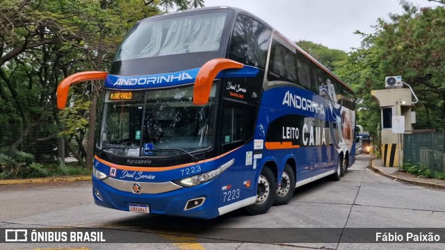 Empresa de Transportes Andorinha 7223 na cidade de São Paulo, São Paulo, Brasil, por Fábio Paixão. Número da foto: #13040938.