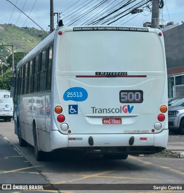 Viação Satélite 25513 na cidade de Vitória, Espírito Santo, Brasil, por Sergio Corrêa. Número da foto: #13043872.