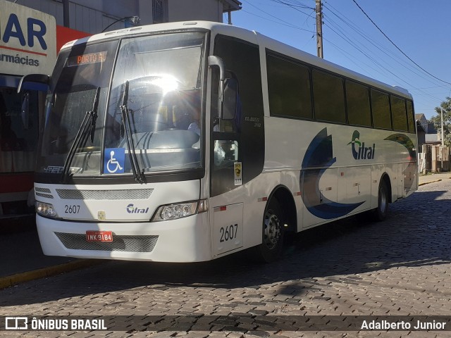 Citral Transporte e Turismo 2607 na cidade de São Francisco de Paula, Rio Grande do Sul, Brasil, por Adalberto Junior. Número da foto: #13046327.