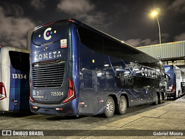 Viação Cometa 725304 na cidade de São Paulo, São Paulo, Brasil, por Gabriel Moura. Número da foto: #13046713.