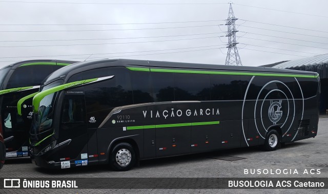 Viação Garcia 92110 na cidade de Curitiba, Paraná, Brasil, por BUSOLOGIA ACS Caetano. Número da foto: #13046248.