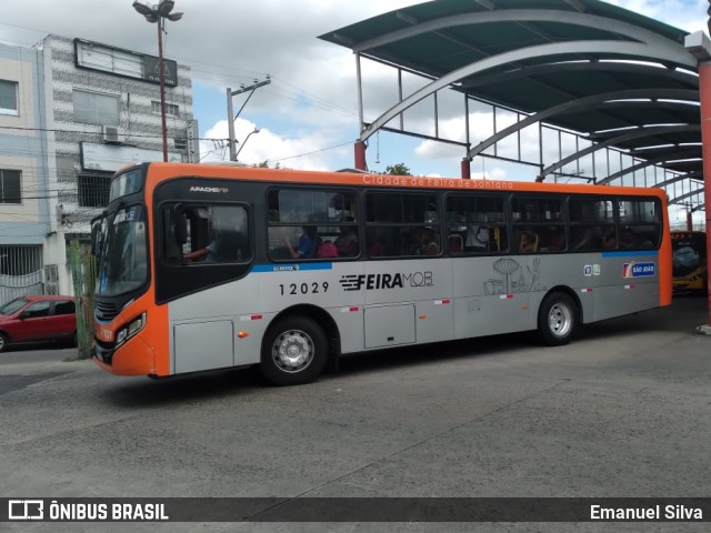 Auto Ônibus São João 12029 na cidade de Feira de Santana, Bahia, Brasil, por Emanuel Silva. Número da foto: #13046511.