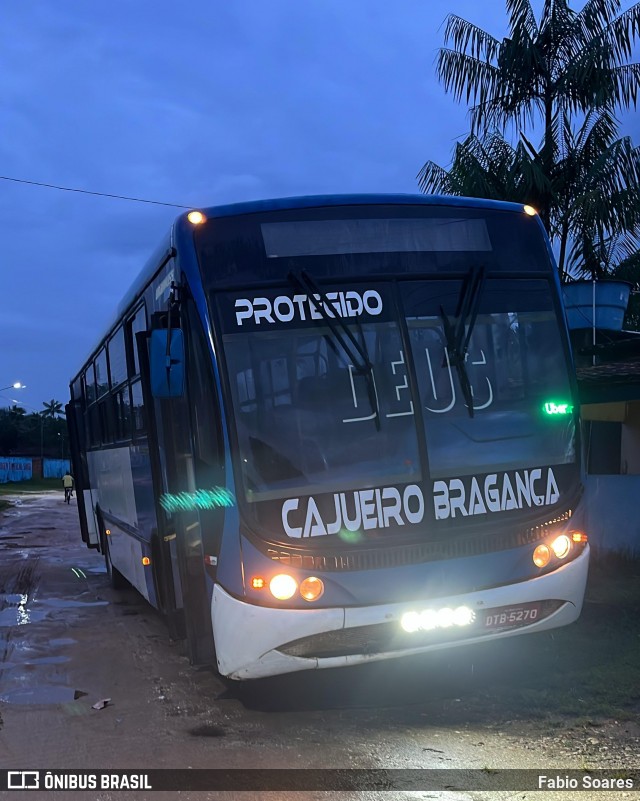 Ônibus Particulares 5270 na cidade de Bragança, Pará, Brasil, por Fabio Soares. Número da foto: #13044838.