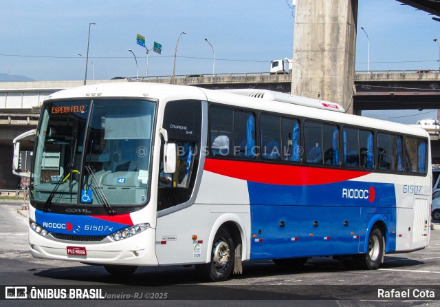 Viação Riodoce 61507 na cidade de Rio de Janeiro, Rio de Janeiro, Brasil, por Rafael Cota. Número da foto: #13043753.